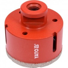 Carota diamantat 68 mm pentru ceramica Yato..